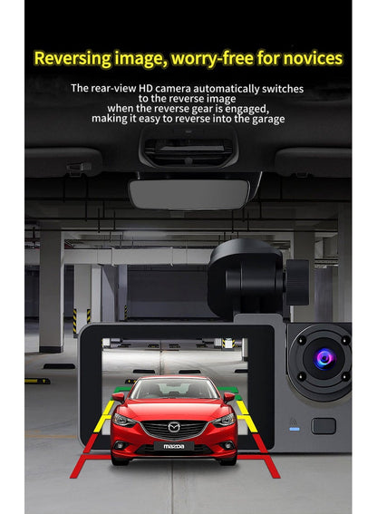 كاميرا أمامية وخلفية بدقة  وزاوية تصوير واسعة مع خاصية الرؤية الليلية