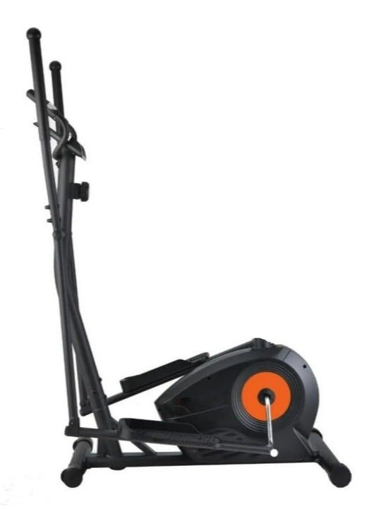 دراجة تمارين رياضية مزودة بشاشة LCD مع مقاومة مغناطيسية قابلة للتعديل لتمارين الكارديو والتدريب و اللياقة البدنية