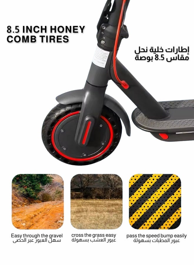 سكوتر كهربائي بهيكل من سبائك الألومنيوم، خفيف وسهل الحمل، سكوتر سريع الطي بعجلتين