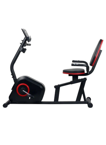 دراجة طبية للتمارين رياضية مزودة بشاشة LCD مع مقاومة مغناطيسية من 8 مستويات قابلة للتعديل لتمارين الكارديو والتدريب و اللياقة البدنية