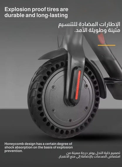 سكوتر كهربائي بهيكل من سبائك الألومنيوم، خفيف وسهل الحمل، سكوتر سريع الطي بعجلتين