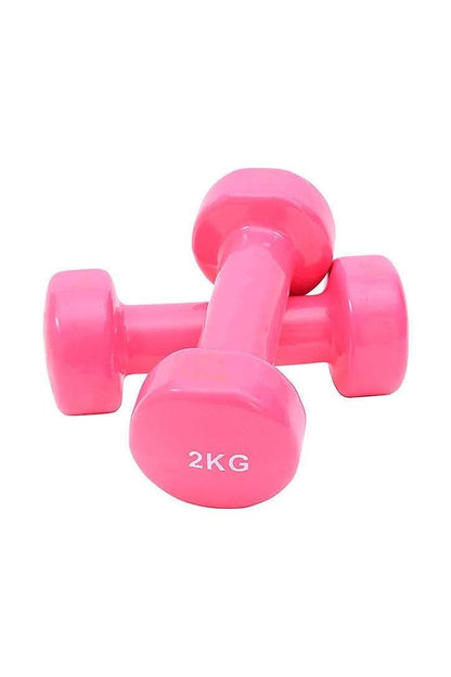 طقم دمبل من قطعتين برأس كلاسيكي 2x2 كغم 4كيلوجرام