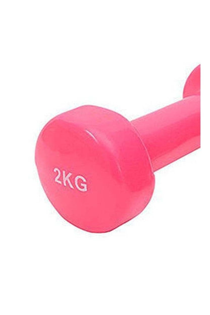 طقم دمبل من قطعتين برأس كلاسيكي 2x2 كغم 4كيلوجرام