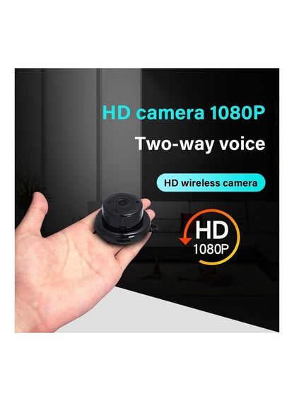 كاميرا مراقبة IP لاسلكية صغيرة لمراقبة الأطفال تمتاز بدقة 1080 بكسل وتدعم خاصية الرؤية الليلية التي تعمل بالأشعة تحت الحمراء