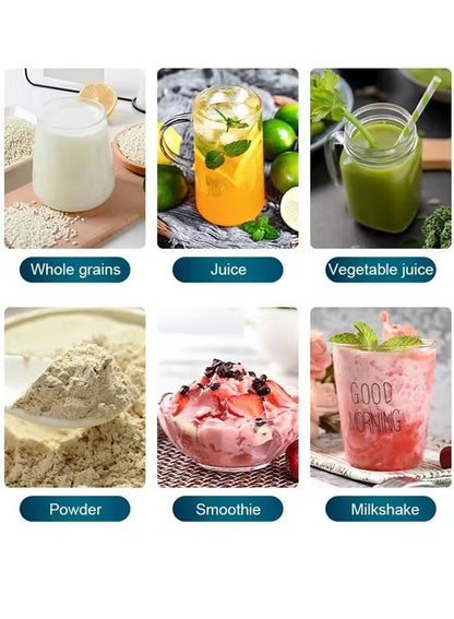 خلاط كهربائي مع مطحنة حبوب متعدد الوظائف سعة 2 لتر قابل للتعديل